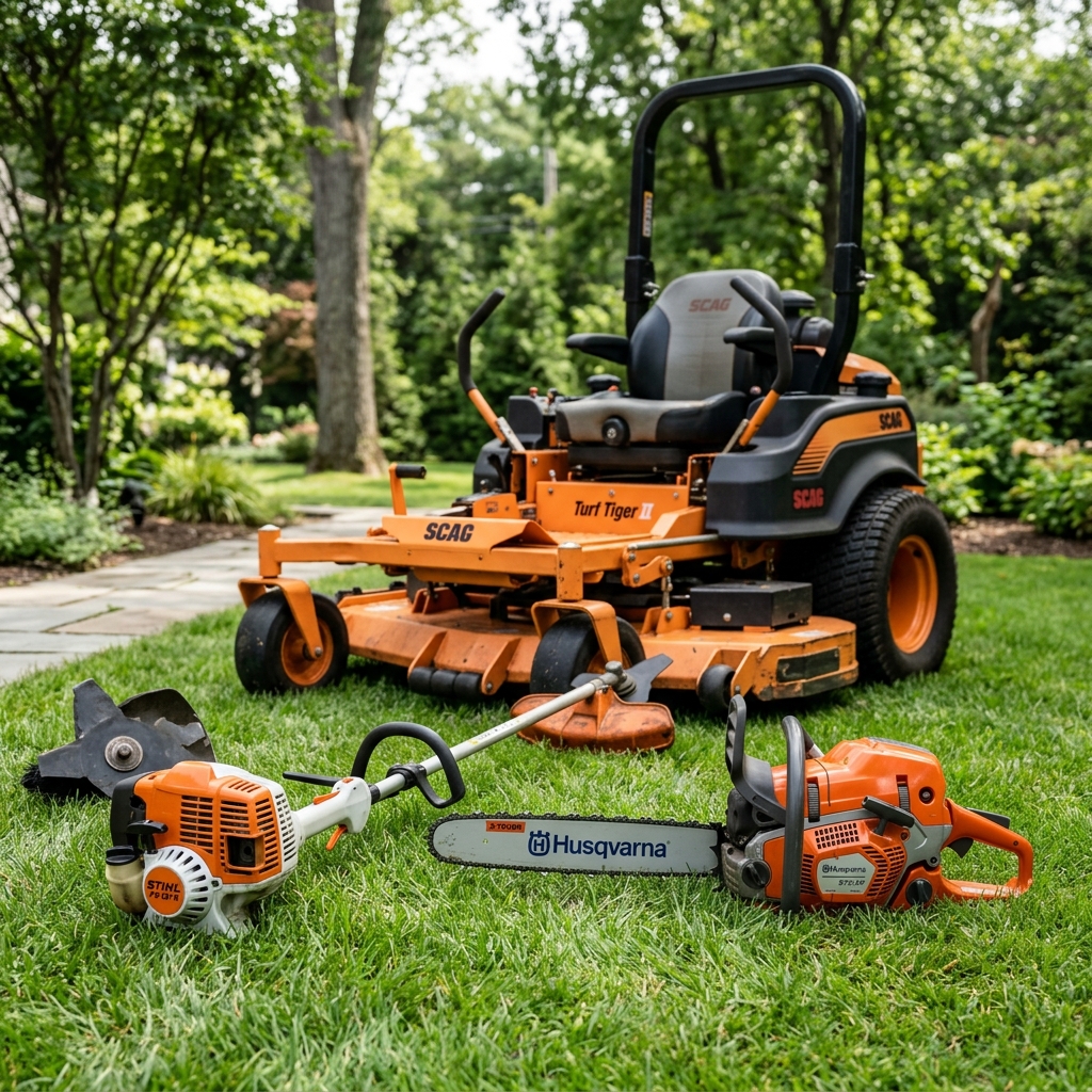 Stihl and Husqvarna garden equipment supply